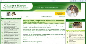 4) menstruation