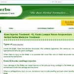 8) knee injuries
