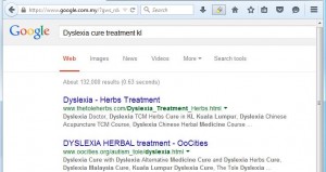 Dyslexia cure treatment kl