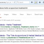 Dyslexia herbs acupuncture treatment kl