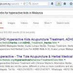 Herbs for hyperactive kids in Malaysia