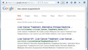 liver cancer acupuncture kl