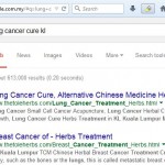 lung cancer cure kl