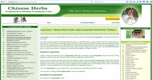 lung cancer herbal kl1
