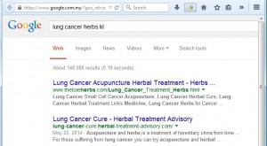 lung cancer herbs kl