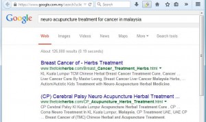 neuro acupuncture treatment for cancer in malaysia
