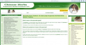 pancreatic cancer acupuncture kl1