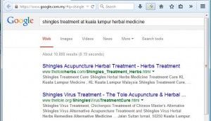shingles treatment at kuala lumpur herbal medicine