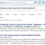 whooping cough acupuncture herbal treatment kl