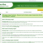 whooping cough acupuncture herbal treatment kl1